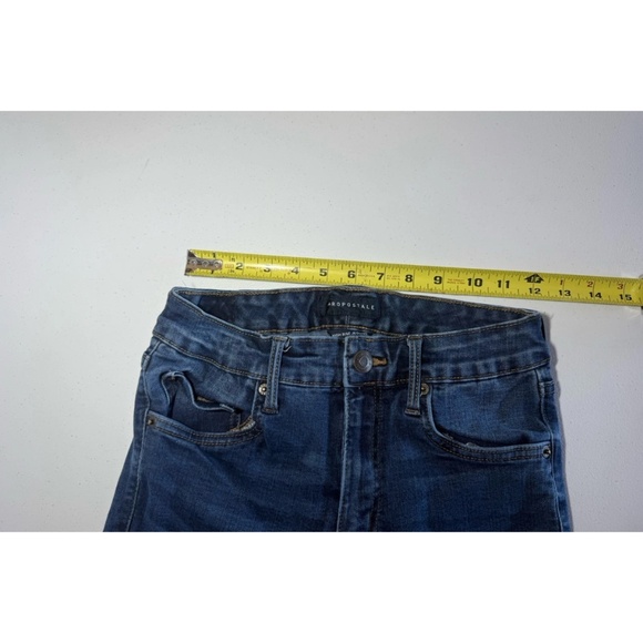 Teens Aeropostale Jeans High Rise Leggings Size 6 Long - Picture 8 of 11